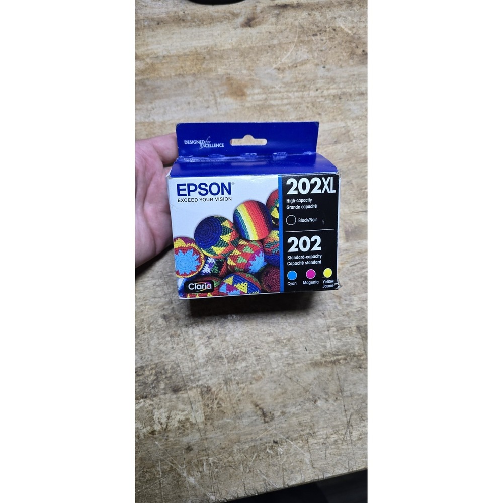 Epson 202 Claria Ink T202XL-BCS High Capacity Black & Color – WF-2860 / XP-5100